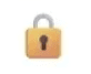 Padlock emoji on white background.